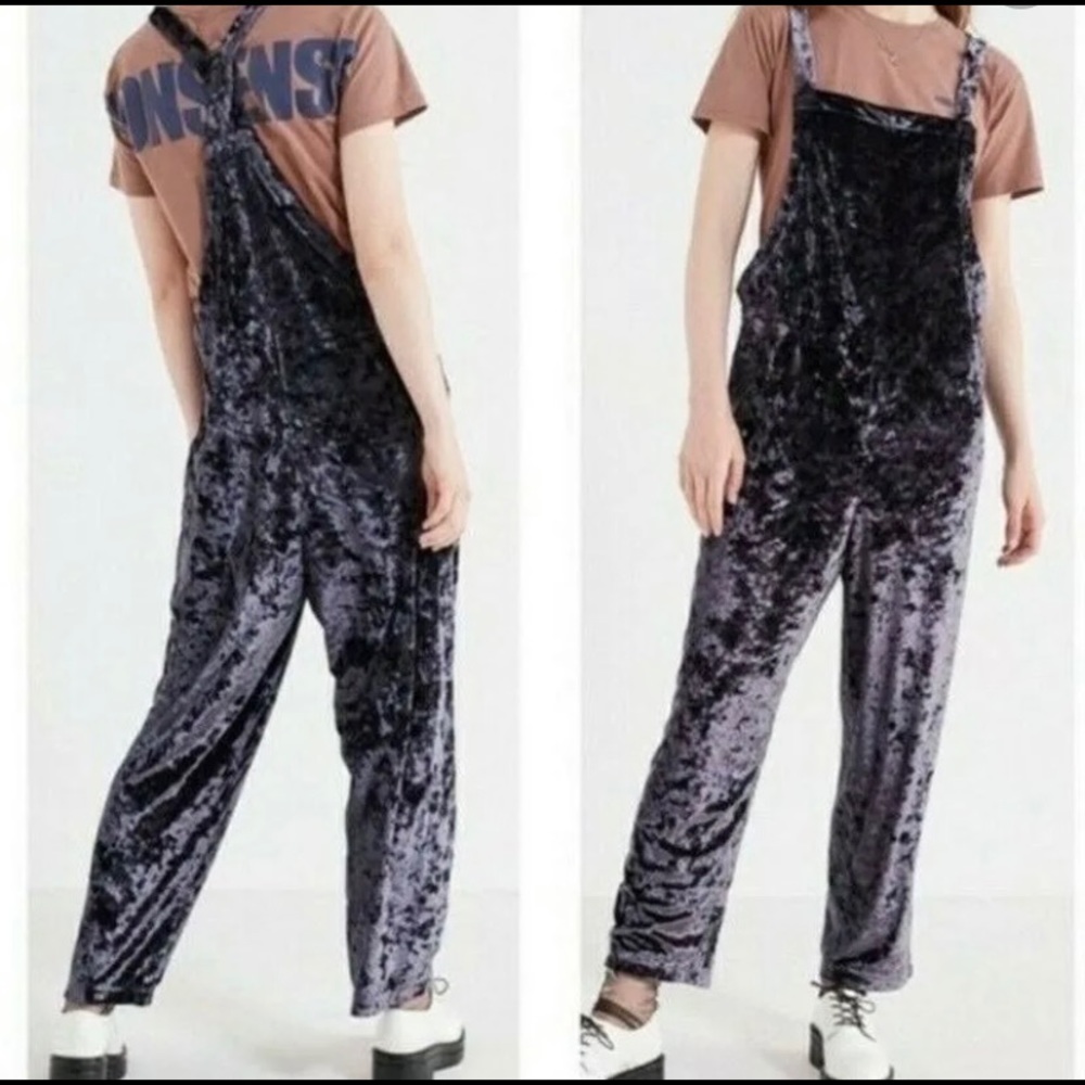 Urban Outfitters Velvet Jumpsuit